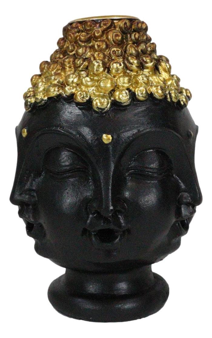 Phra Phrom Four Faced Buddha With Ushnisha Head Backflow Incense Cone Burner