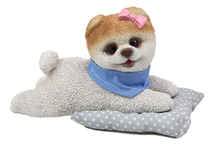 Pillow Boo The World's Cutest Pomeranian Dog Statue Pet Pal Dogs Collectible Pillow Boo The World's Cutest Pomeranian Dog Statue Pet Pal Dogs Collectible