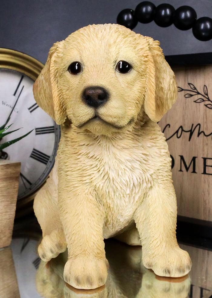 Realistic Lifelike Fawn Golden Retriever Puppy Figurine 6.5"Tall Animal Dog Realistic Lifelike Fawn Golden Retriever Puppy Figurine 6.5"Tall Animal Dog