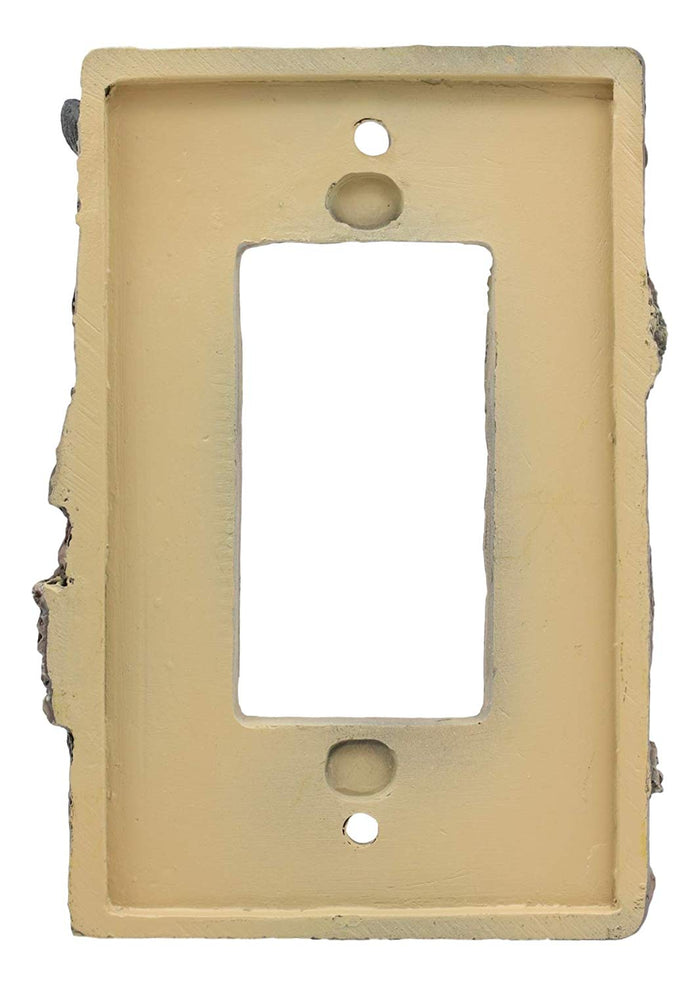 Rustic Western Bear And Cubs Single Gang Rocker Switch Plate Cover Set Of 2