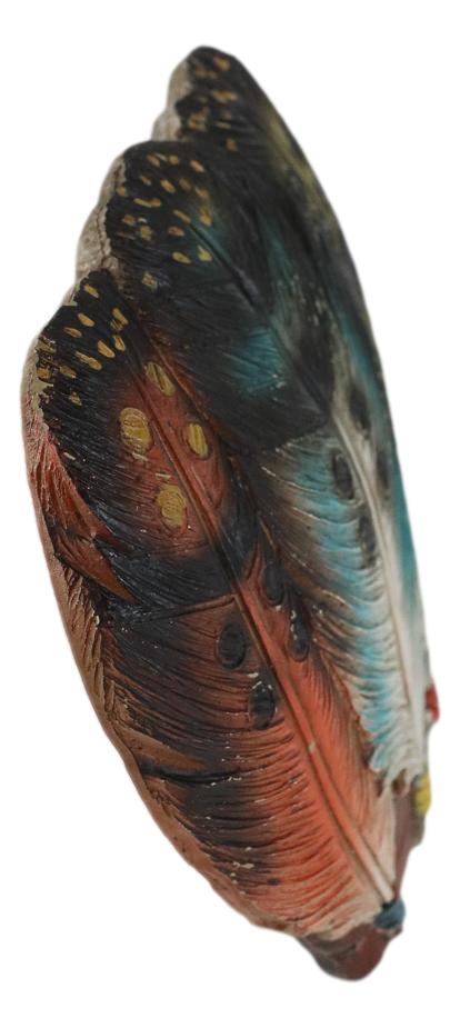 Rustic Western Tribal Indian Dreamcatcher 3 Feathers Trinity Plug In Night Light