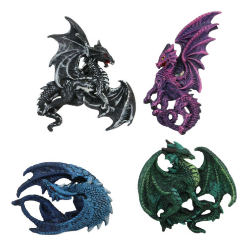 Ruth Thompson Dragons Lair Set Of 4 Dragon Refrigerator Fridge Magnets Decor