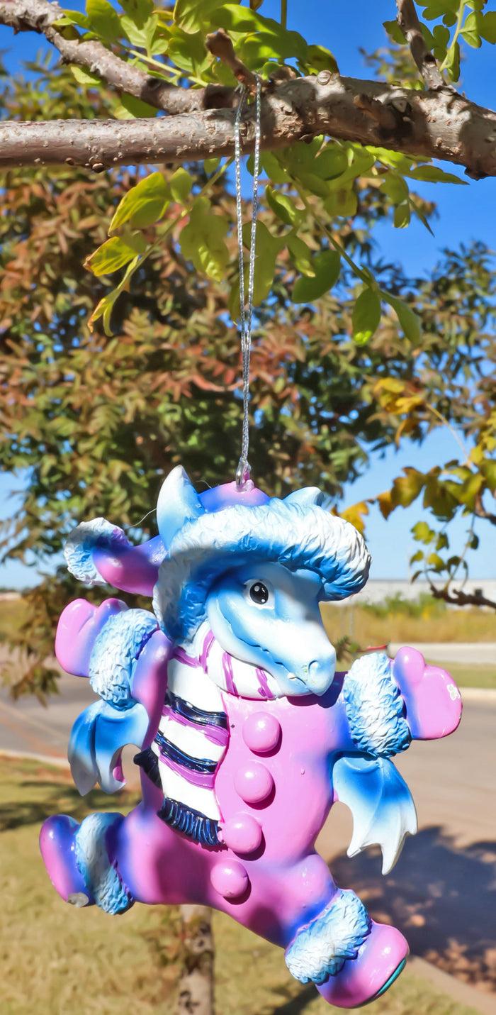 Ruth Thompson Snow Proof Suit Winter Dragon Christmas Tree Hanging Ornament