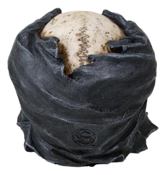 See Hear Speak No Evil Skull Deathly Gallows Gothic Grim Pantomime Figurine