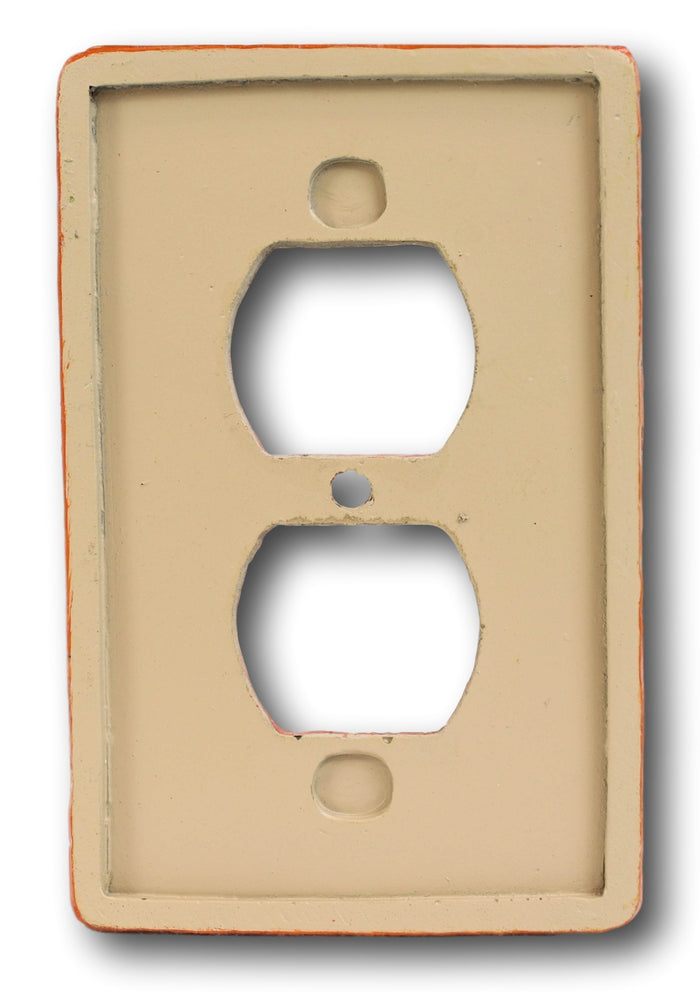 Set Of 2 Western Stars Lace Scroll Wall Double Receptacle Outlet Switch Plates