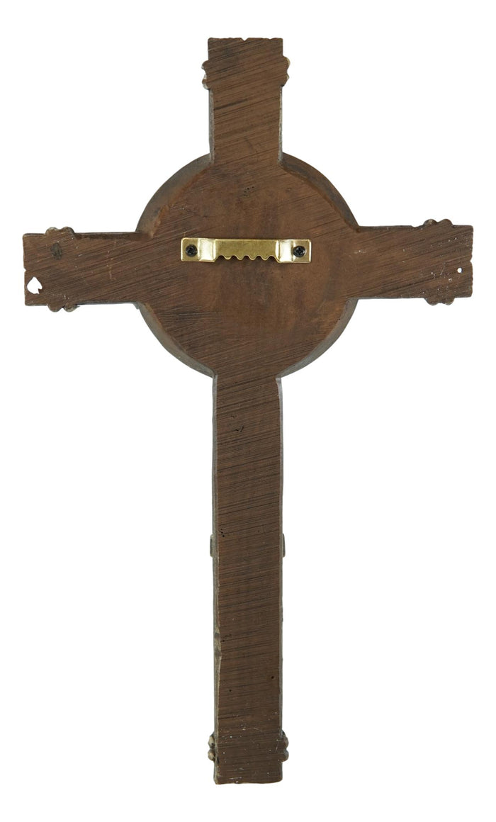 Set Of 3 Rustic Western Star Horseshoe Cowboy Horse And Pistols Wall Crosses