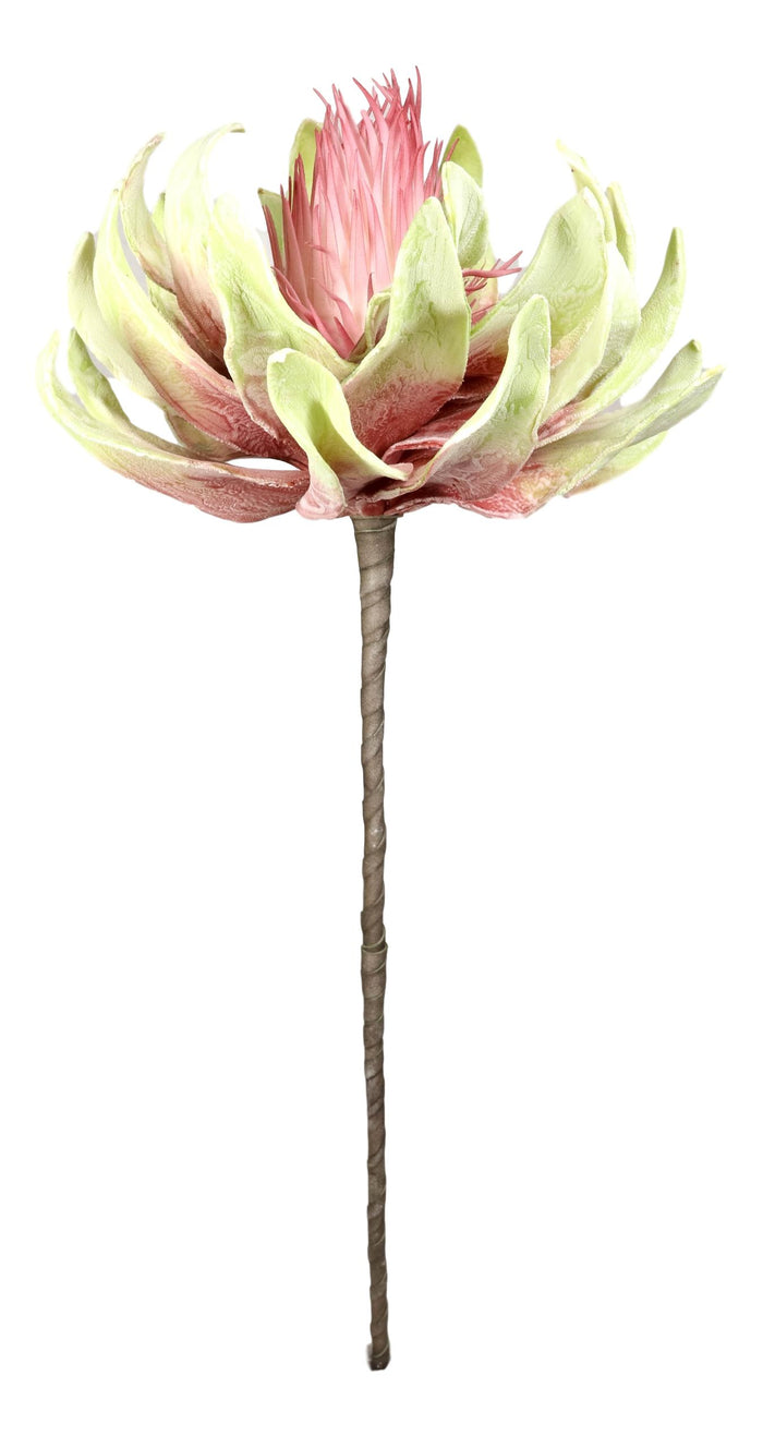 Set Of 6 Realistic Artificial Botanica Flowers Faux Plants Fern Grass Leaf Stems
