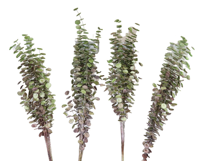 Set Of 6 Realistic Artificial Botanica Shrubs Faux Plants Fern Grass Leaf Stems