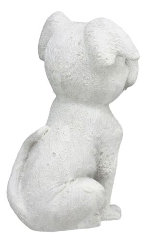 Sinister Pets Grinning Street White Tramp Dog Figurine Teehee Pets Collectible