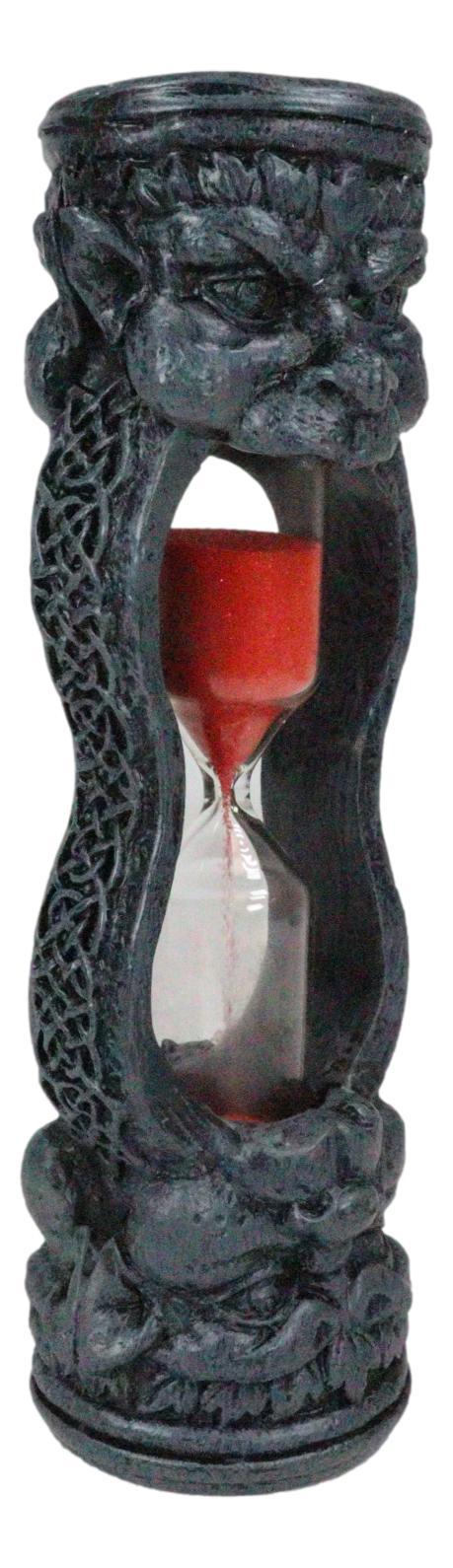 Small Gothic Ancient Gargoyle Chimera Invertible Buttress Pillar Sand Timer