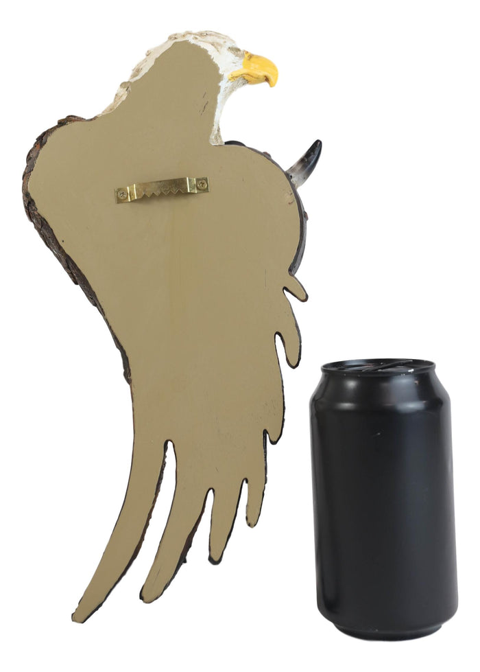 Southwest Wings Of Glory Bald Eagle With Navajo Feathers Bison Skull Wall Decor