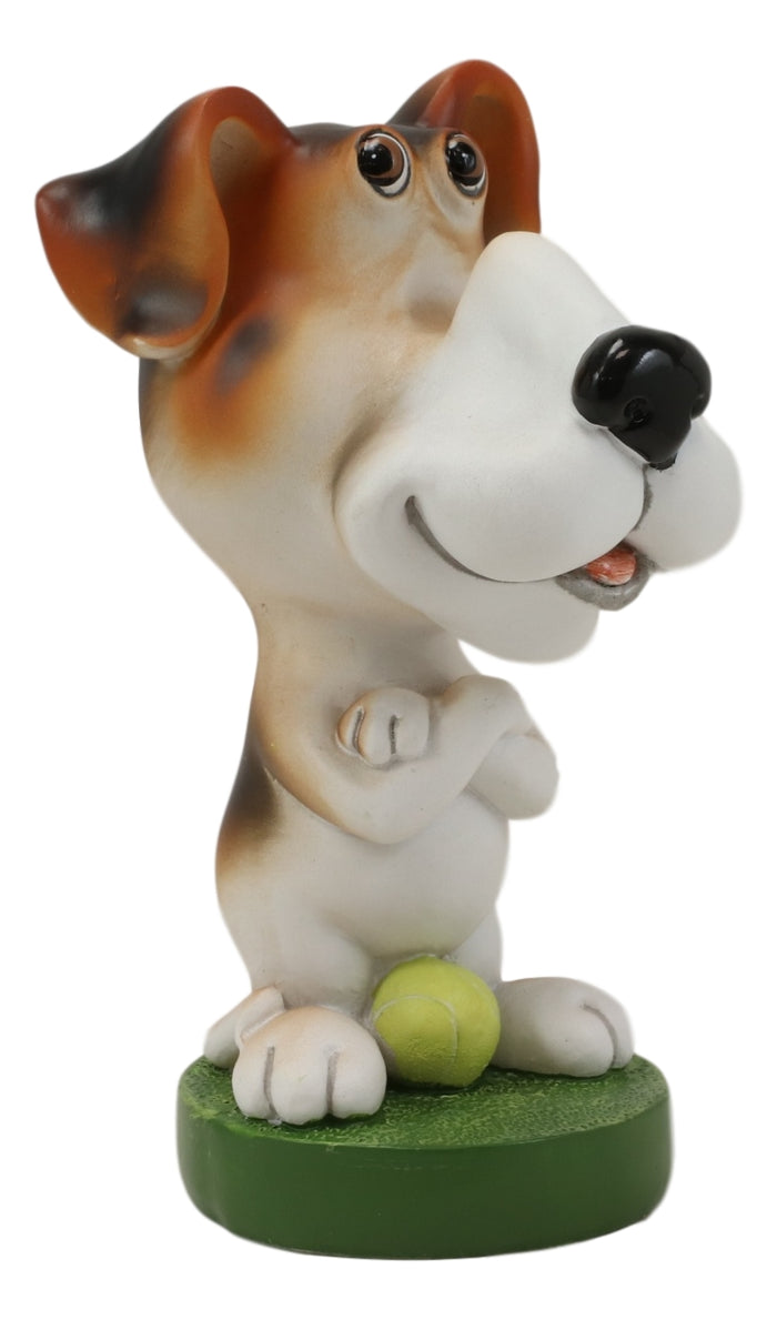 Tennis Sport Hound Dog Novelty Gift Whimsical Eyeglass Spectacle Holder Figurine