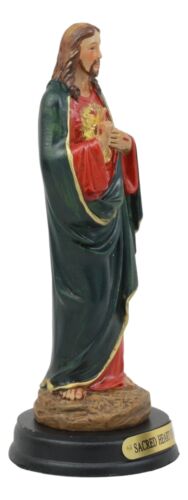 The Sacred Heart Of Jesus Christ Statue 5" Holy Catholic Religious Figurine