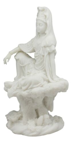 The Water And Moon Goddess Kuan Yin Bodhisattva Statue Immortal Deity Of Mercy