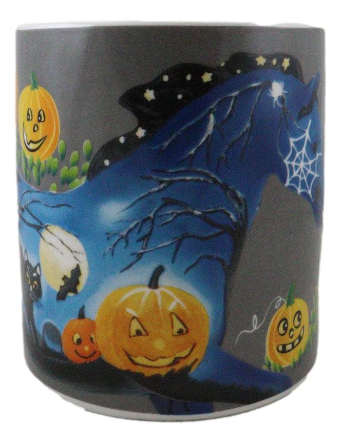 Trail Of Painted Ponies Halloween Spooky Graveyard Gallop Horse Ceramic Mug