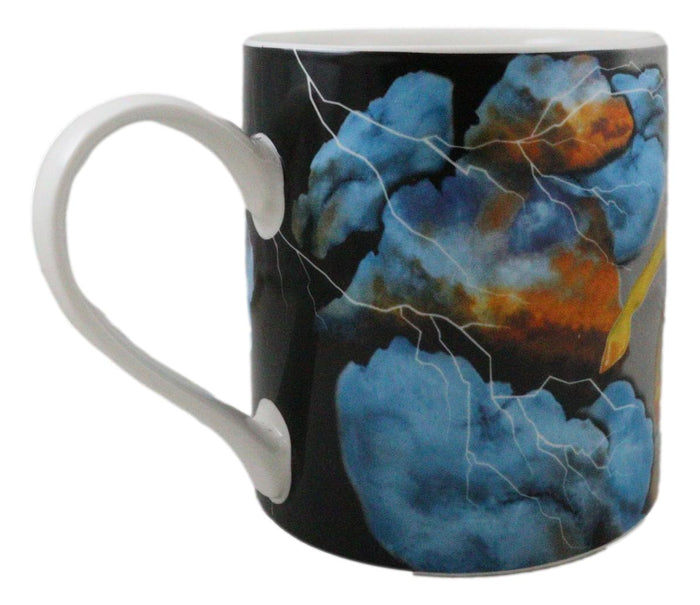 Trail Of Painted Ponies Stormy Dark Weather Thunder Fury Horse Ceramic Mug