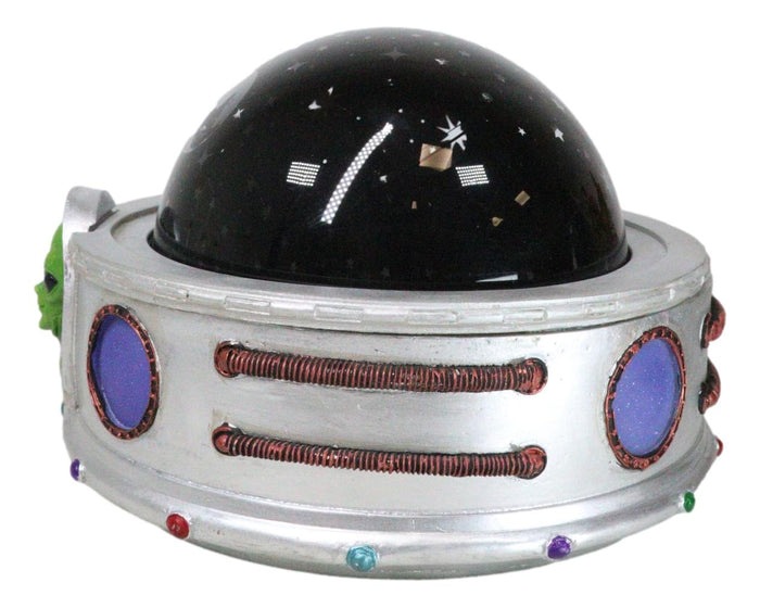 UFO Outer Space Celestial Moon And Stars Roswell Alien Projector Night Light