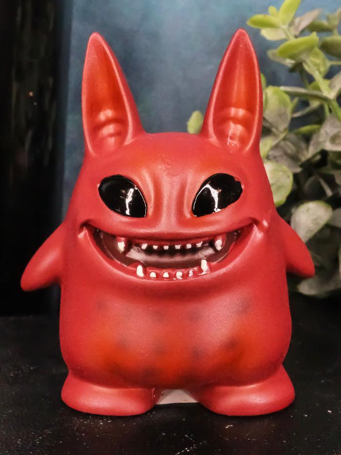 Underbedz Red Devil Fire Ball Blaster Umbie Monster Mini Collectible Figurine