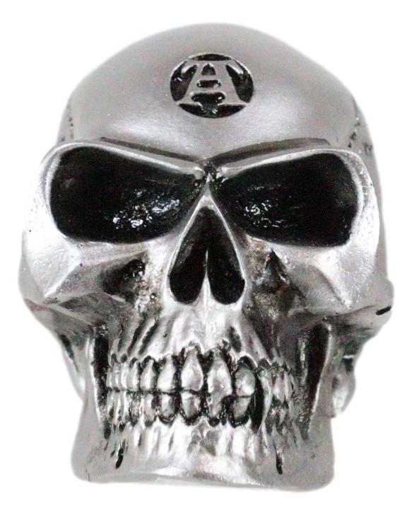 Vault Alchemist Silver Philosophus Magnus Skull Gear Shift Knob Or Paperweight