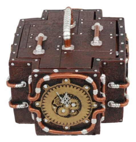 Vintage Retro Design Steampunk Emergency Medic Shaped Jewelry Trinket Box Decor