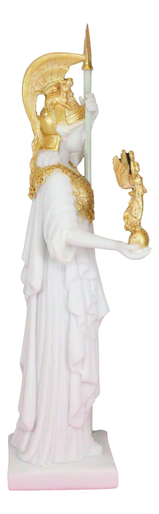 Virgin Patroness Of Athens Athena Greek Goddess Figurine Wisdom War Strategy