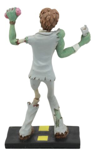 Walking Dead Wall Street Zombie Holding Brains Name Card Holder Figurine