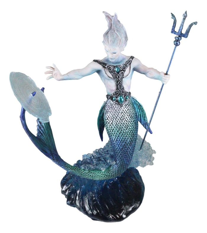 Water Elemental Talokan Sea Wizard Sorcerer Bending Ocean Spirit Energy Figurine