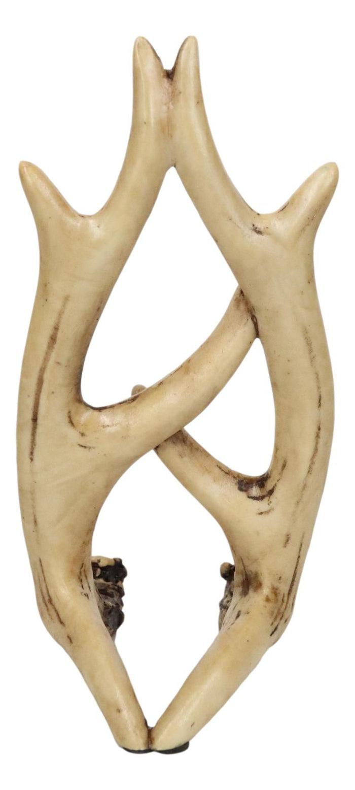 Western Rustic Stag Deer Antlers Book Photo Frame Cell Phone Holder Easel Stand