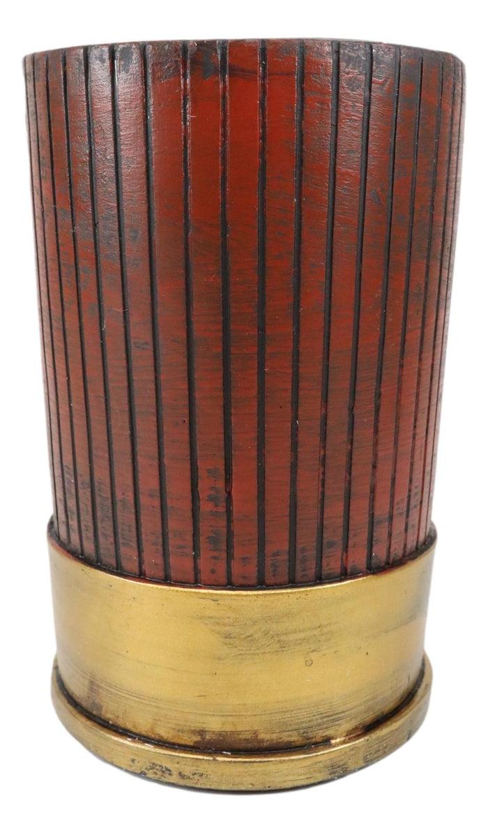 Western Shotgun Bullet Shells Set Of 3 Soap Dish Toothbrush Holder Tumbler Cup