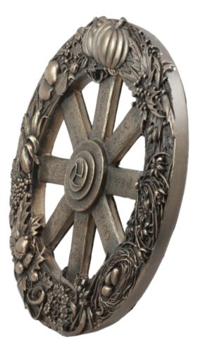 Wheel Of The Year Wall Plaque Eight Pagan Festivals Sabbats By Maxine Miller