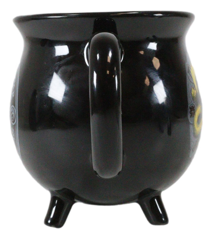 Wicca Sabbats Wheel Of The Year Imbolc Dragon Heat Color Changing Cauldron Mug