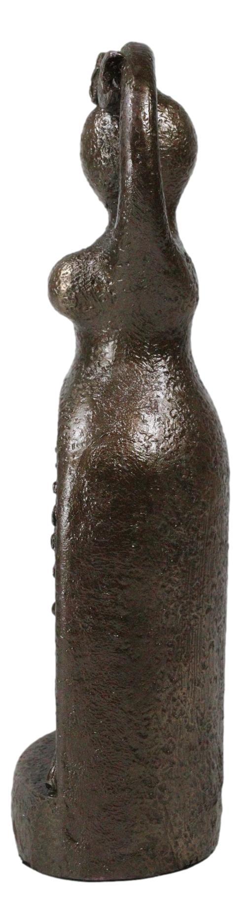 Wicca Spiral Triple Moon Goddess Mother Maiden Crone Tree Of Life Figurine