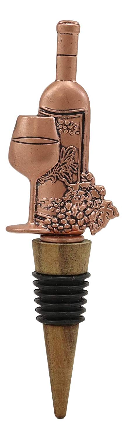 Wine And Grapes Bamboo Cheese Board Knife Wine Stopper Picks & Coasters Gift Set