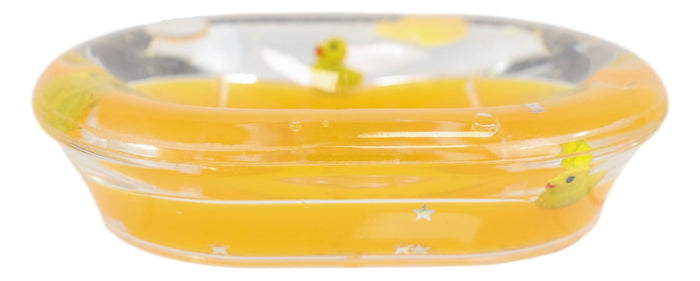 Yellow Splash Rubber Ducks 5 Piece Chic Bathroom Vanity Accessories Gift Set