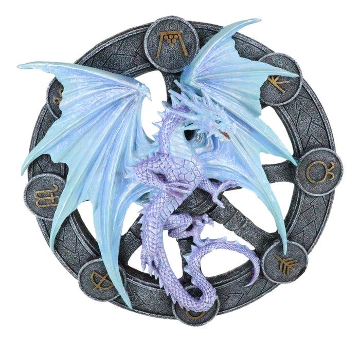 Yule Drake Winter Solstice Wheel Of The Year Sabbats Of The Dragon Wall Decor