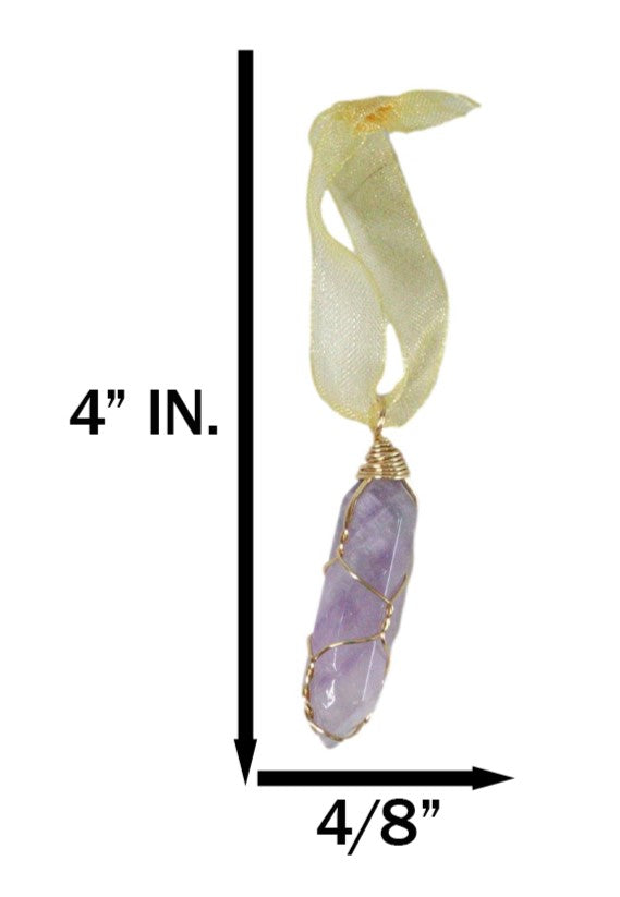 7 Spiritual Sacred Colorful Crystal Tree Hanging Ornaments Decoration With Case