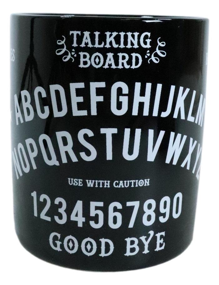 Black Wicca Occult Magic Spirit Talking Board Porcelain Coffee Mug 11Oz