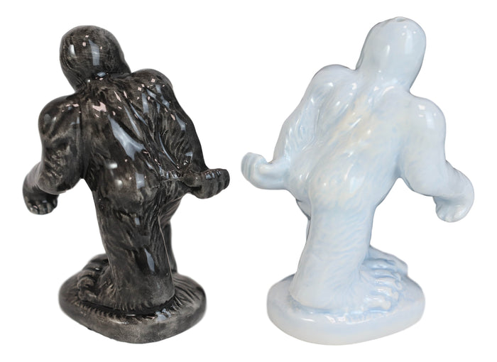 Ebros Big Foot Ceramic Salt And Pepper Shakers Set