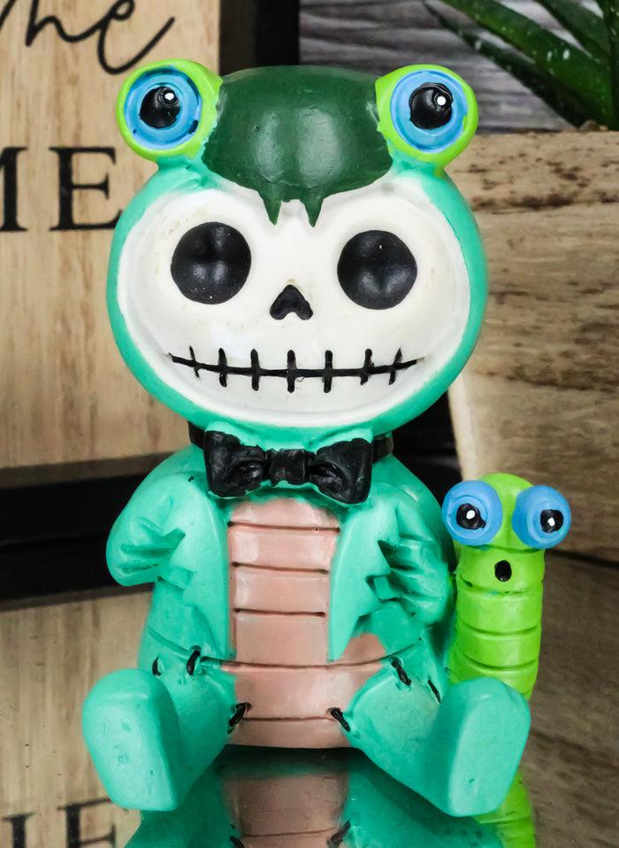 Ebros Furrybones Manny The Mantis Hooded Skeleton Monster Collectible Sculpture