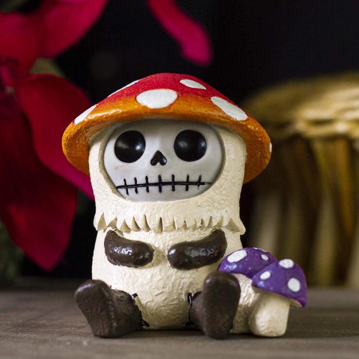 Ebros Gift 2.75" Tall Furrybones Kinoko The Fungi Toadstool Mushroom Collectible Figurine