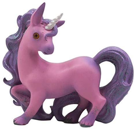 Ebros Whimsical My Little Unicorn Horse Figurine In Pastel Colors (Pink Sera)
