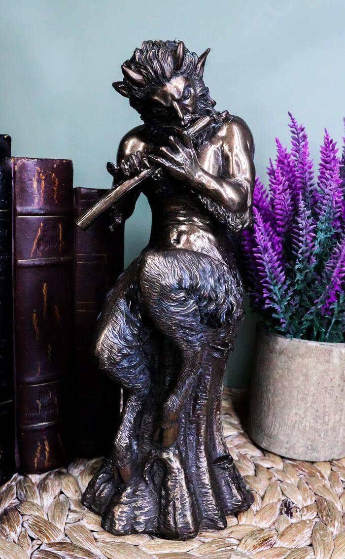 Greek Divinity God Of The Woods And Mountains Satyr Statue Male Companion Of Pan