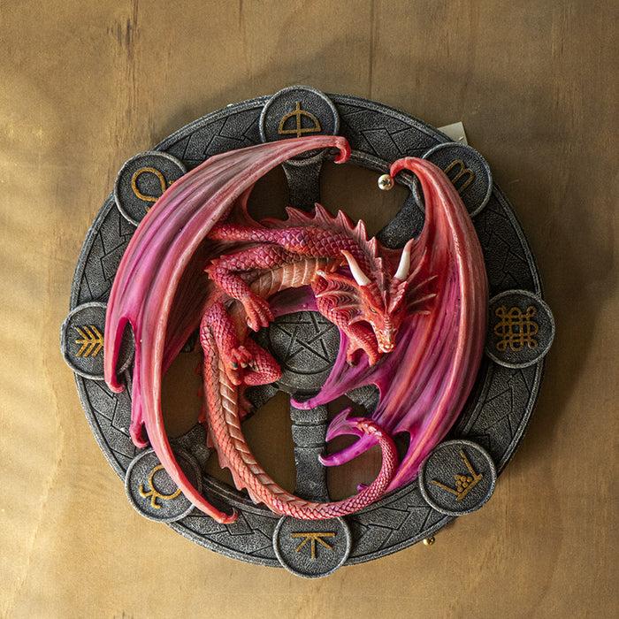 Lammas Drake Harvest Season Wheel of The Year Sabbats Of The Dragon Wall Decor