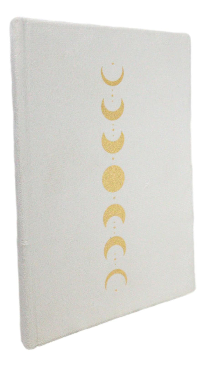 Lunar Moon Phase New Age Wicca A5 Lined Pages Velvet Cover Journal Book