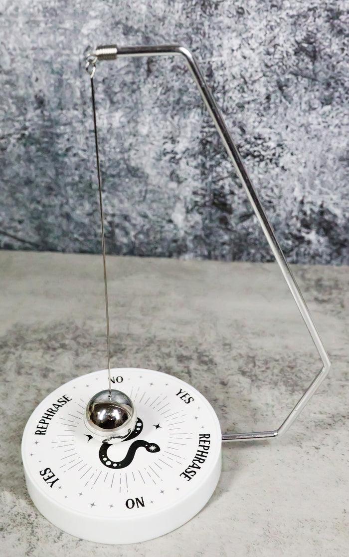 Mystic Snake Pendulum Round Board For Decision Making Divination Dowsing Wicca