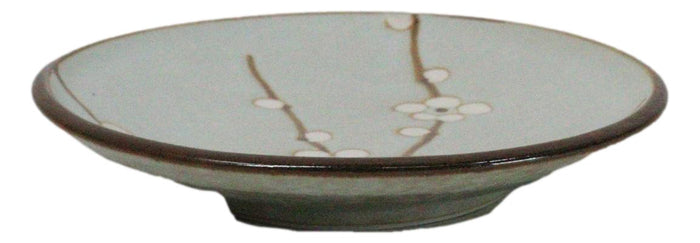 Set Of 12 Sakura Cherry Blossoms Japanese Porcelain Appetizer Dessert Plates