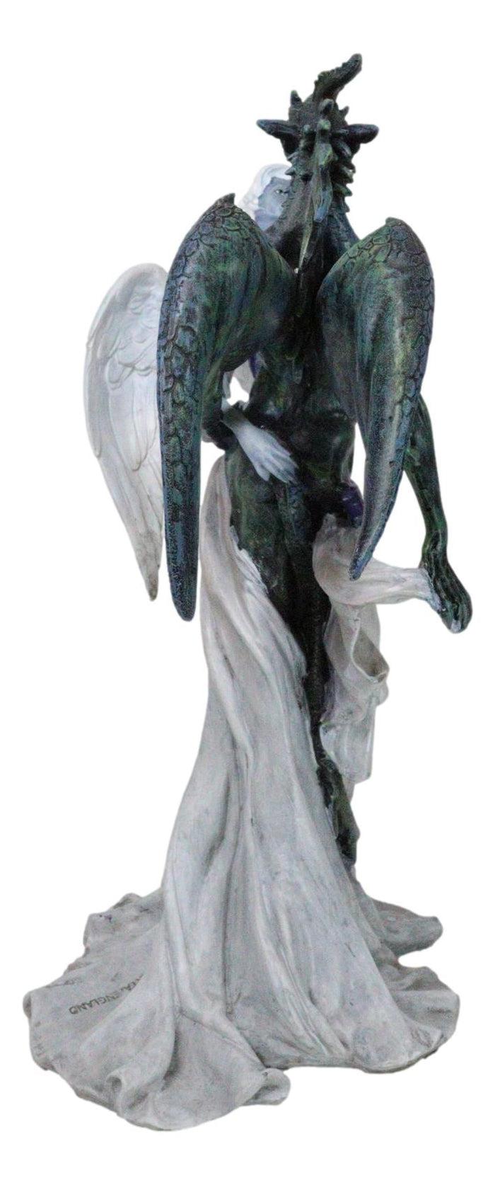 The Dark Chemical Wedding Union Of Night Dragon And Morning Angel Figurine