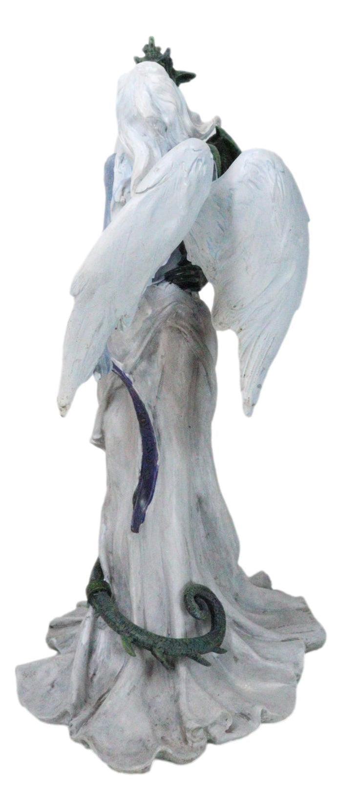 The Dark Chemical Wedding Union Of Night Dragon And Morning Angel Figurine