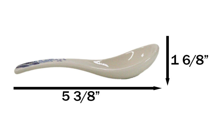 The Great Wave Of Kanagawa Hokusai Porcelain Soup Spoons Pack Of 10