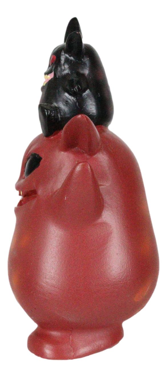 Underbedz Red Devil Umbie Monster With Fitz The Black Devil Protégé Figurine